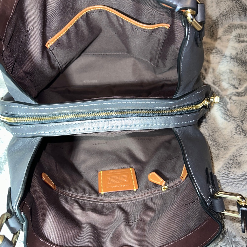 Coach EDIE SHOULDER BAG 31 - Picture 8 of 11